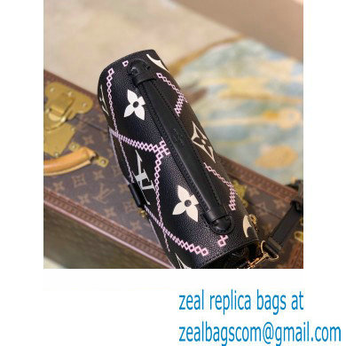 louis vuitton Pochette Metis handbag M46028 BLACK