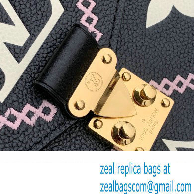 louis vuitton Pochette Metis handbag M46028 BLACK