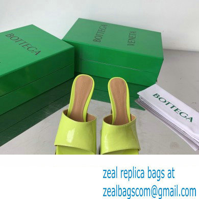 Bottega Veneta Stretch Patent Leather Mules Kiwi Green 2022