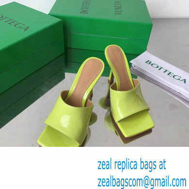 Bottega Veneta Stretch Patent Leather Mules Kiwi Green 2022