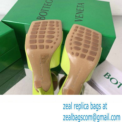 Bottega Veneta Stretch Patent Leather Mules Kiwi Green 2022 - Click Image to Close