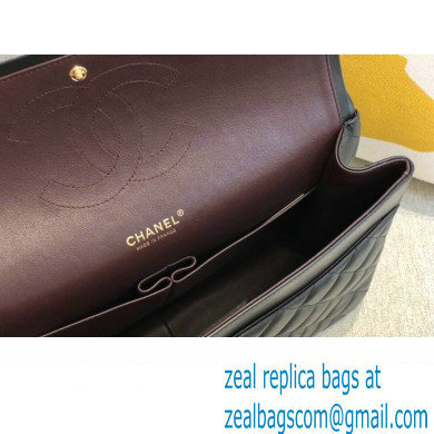 Chanel Maxi Classic Flap Handbag A58601 in Lambskin Black/Gold
