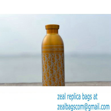 Dior Aqua Bottle Holder Gold with Shoulder Strap