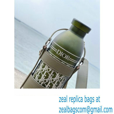 Dior Aqua Bottle Holder Green with Shoulder Strap - Click Image to Close