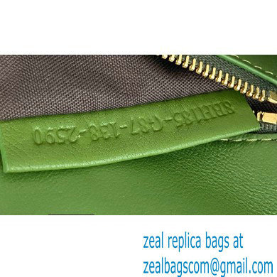 Fendi Peekaboo Iconic Mini Bag in Nappa Leather Green - Click Image to Close