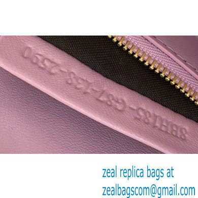 Fendi Peekaboo Iconic Mini Bag in Nappa Leather Pink