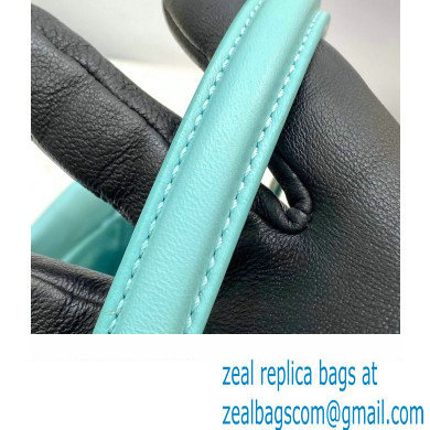 Fendi Peekaboo Iconic Mini Bag in Nappa Leather Sky Blue