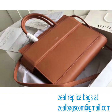 Givenchy Horizon Mini/Small Leather Bag Brown - Click Image to Close