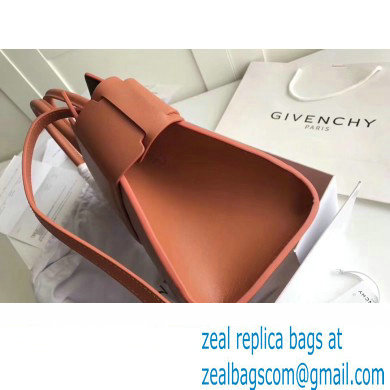 Givenchy Horizon Mini/Small Leather Bag Brown - Click Image to Close