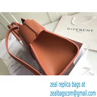 Givenchy Horizon Mini/Small Leather Bag Brown