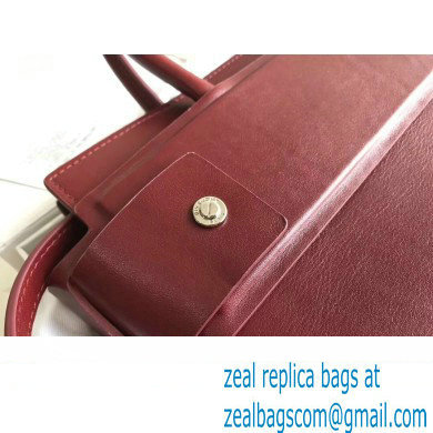 Givenchy Horizon Mini/Small Leather Bag Burgundy