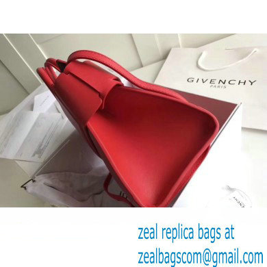 Givenchy Horizon Mini/Small Leather Bag Red