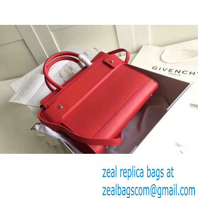 Givenchy Horizon Mini/Small Leather Bag Red