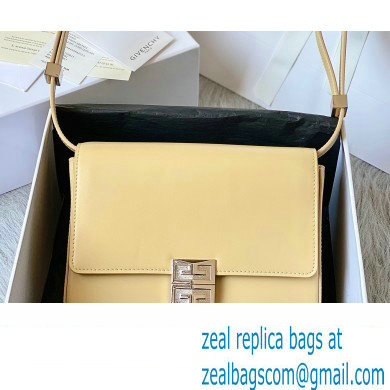 Givenchy Medium 4G Bag in Box Leather Light Yellow