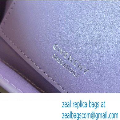 Givenchy Medium 4G Bag in Box Leather Lilac