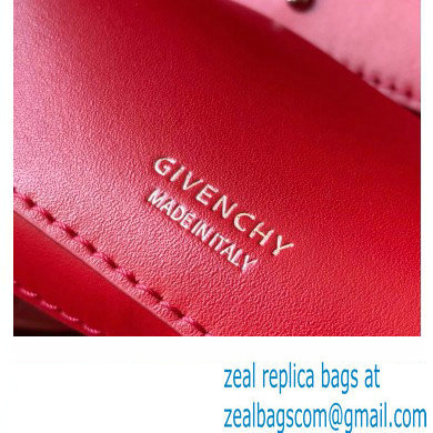Givenchy Medium 4G Bag in Box Leather Red - Click Image to Close