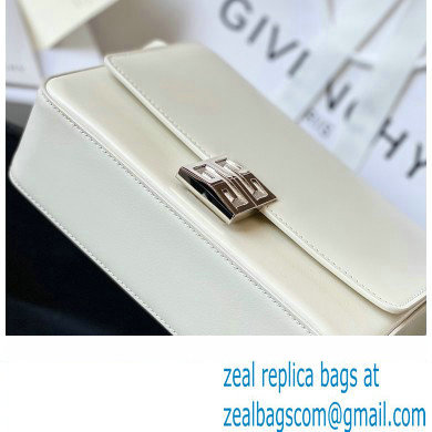 Givenchy Medium 4G Bag in Box Leather White
