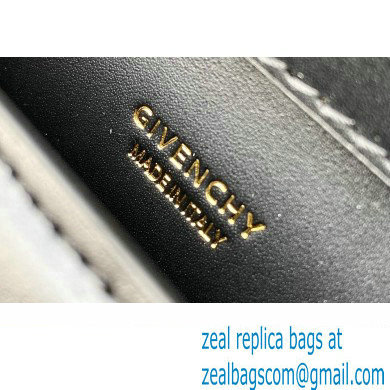Givenchy Medium 4G Bag in Box Leather with Chain Black/Gold