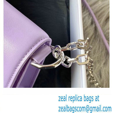 Givenchy Medium 4G Bag in Box Leather with Chain Lilac