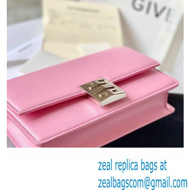 Givenchy Medium 4G Bag in Box Leather with Chain Pink