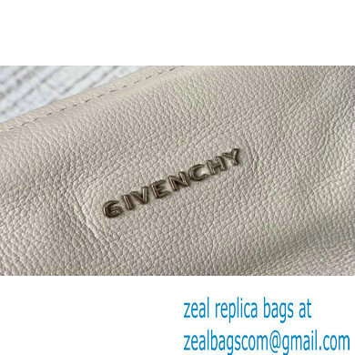 Givenchy Mini Pandora Bag in Grained Leather Creamy