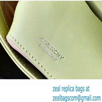 Givenchy Small 4G Bag in Box Leather Light Green