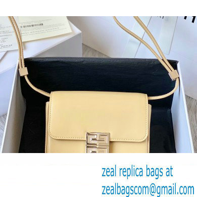 Givenchy Small 4G Bag in Box Leather Light Yellow