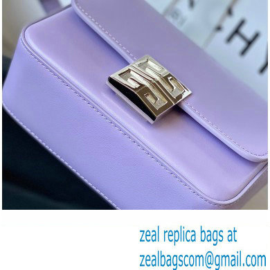 Givenchy Small 4G Bag in Box Leather Lilac