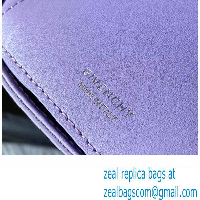 Givenchy Small 4G Bag in Box Leather Lilac - Click Image to Close