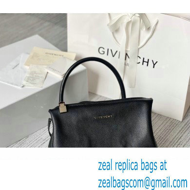 Givenchy Small Pandora Bag in Grained Leather Black
