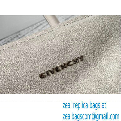 Givenchy Small Pandora Bag in Grained Leather Creamy