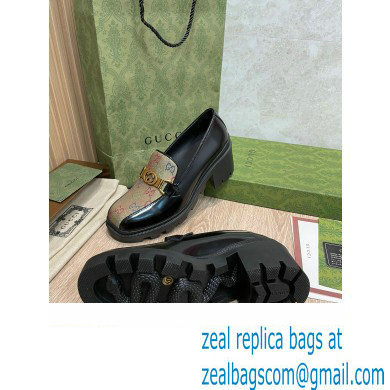 Gucci Heel 5.5cm Loafers with Interlocking G Horsebit 670417 Multicolor 2022