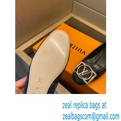 Louis Vuitton Dauphine Madeleine Ballerinas Monogram Canvas Black