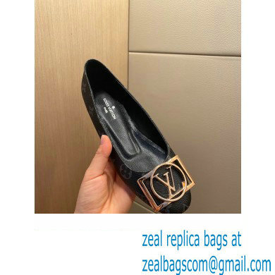 Louis Vuitton Dauphine Madeleine Ballerinas Monogram Canvas Black - Click Image to Close