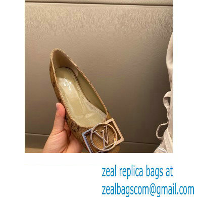 Louis Vuitton Dauphine Madeleine Ballerinas Monogram Canvas Brown