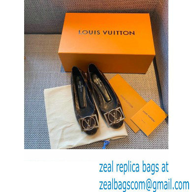 Louis Vuitton Dauphine Madeleine Ballerinas Monogram Canvas Coffee