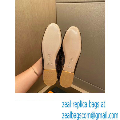 Louis Vuitton Dauphine Madeleine Ballerinas Monogram Canvas Coffee