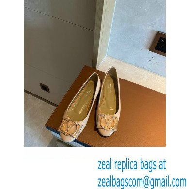Louis Vuitton Dauphine Madeleine Ballerinas Patent Nude