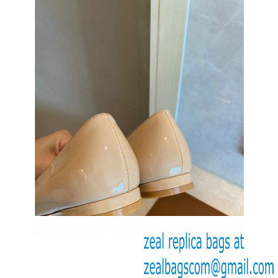 Louis Vuitton Dauphine Madeleine Ballerinas Patent Nude