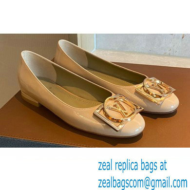 Louis Vuitton Dauphine Madeleine Ballerinas Patent Nude