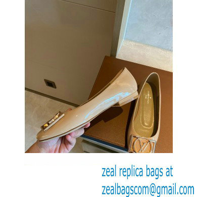 Louis Vuitton Dauphine Madeleine Ballerinas Patent Nude