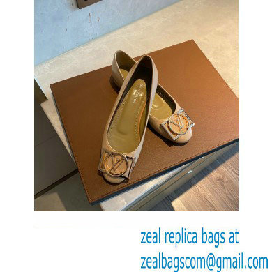 Louis Vuitton Dauphine Madeleine Ballerinas Patent Nude