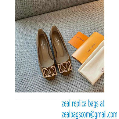 Louis Vuitton Heel 4.5cm Dauphine Madeleine Pumps Monogram Canvas Brown - Click Image to Close