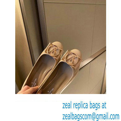 Louis Vuitton Heel 4.5cm Dauphine Madeleine Pumps Patent Nude