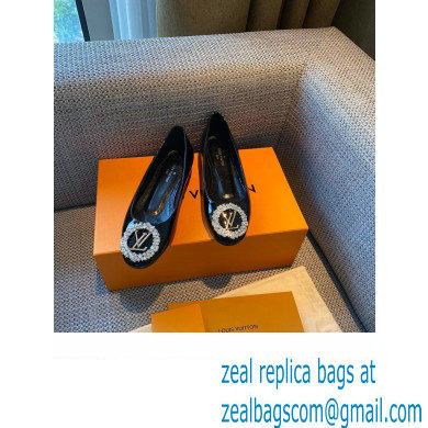 Louis Vuitton LV Circle Madeleine Ballerinas Patent Black