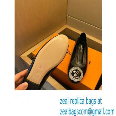 Louis Vuitton LV Circle Madeleine Ballerinas Patent Black