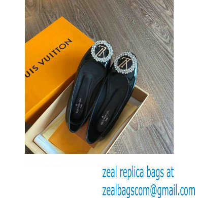 Louis Vuitton LV Circle Madeleine Ballerinas Patent Black
