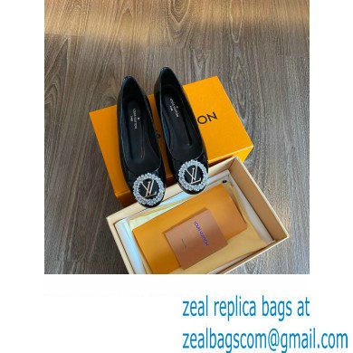 Louis Vuitton LV Circle Madeleine Ballerinas Patent Black