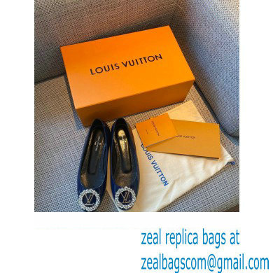 Louis Vuitton LV Circle Madeleine Ballerinas Patent Blue - Click Image to Close