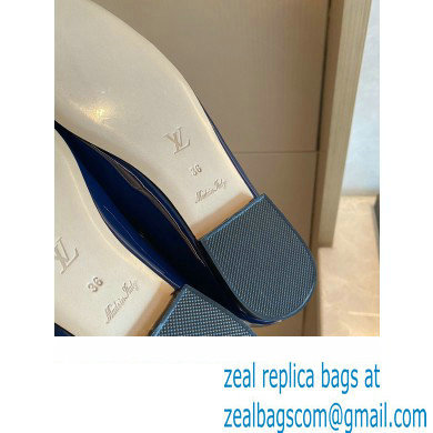 Louis Vuitton LV Circle Madeleine Ballerinas Patent Blue - Click Image to Close